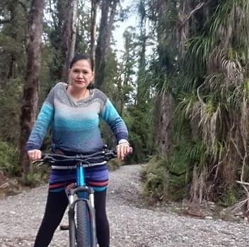 Biking in Haast